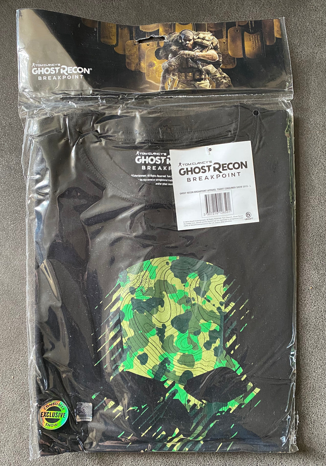 Ghost recon Breakpoint Consumer show 2019 mens t-shirt trade special