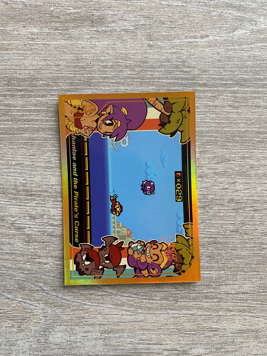 Gen2 #332 Gold Shantae and the pirate’s curse Limited run games Trading card